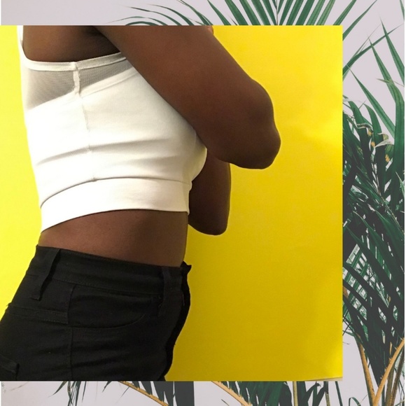 Charlotte Russe White Mesh Bralette - Picture 4 of 6